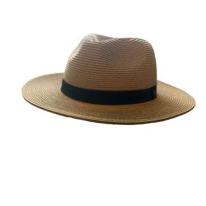 Sungrubbies UPF 50 Fedora Tan Straw Hat